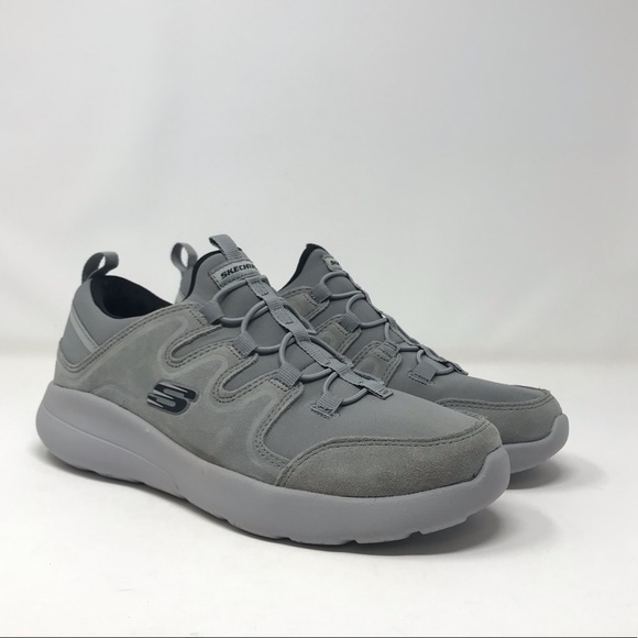 Skechers Gray Notter Slip On Sports Athletic Walking Comfort Shoes Size 7.5 Mens - Picture 2 of 8